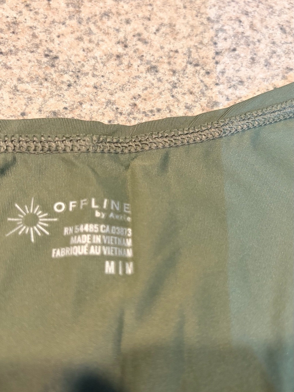 aerie Offline Olive Green Women’s Top